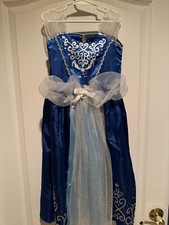 Cinderella Princess Dress, Size 140, US 7-8, Halloween Costume Dress Up Cosplay