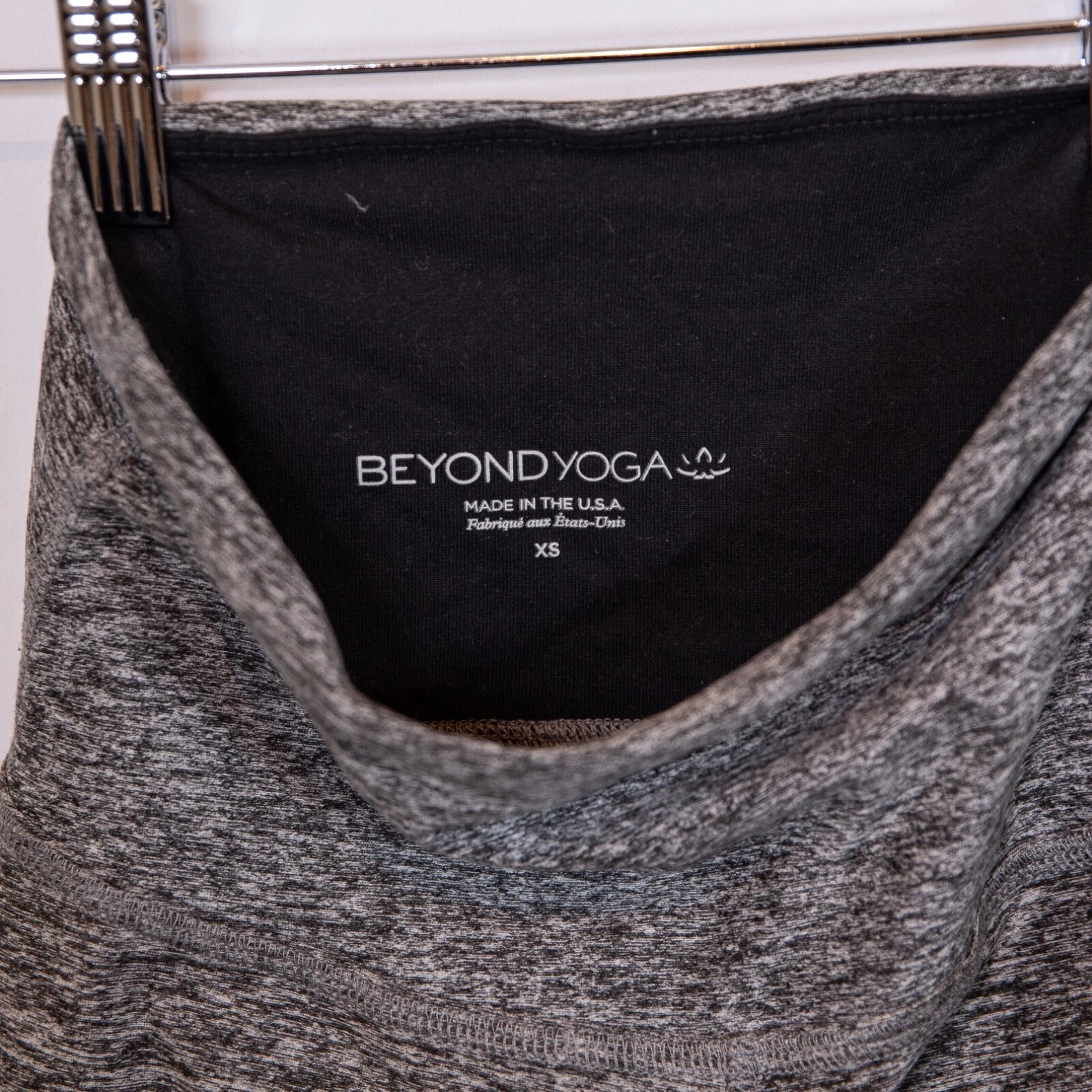 beyond-yoga spacedye black ombre high rise athletic leggings
