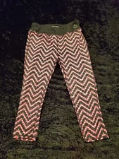 Medium Women's Rbx Capri Activewear Yoga pants Hot Pink And  Black 