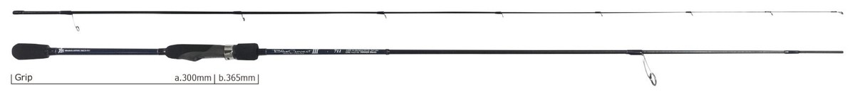 YAMAGA Blanks Blue Current III 711 Spinning Rod | eBay