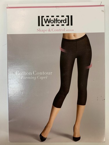 Wolford BLACK Cotton Contour Forming 80 