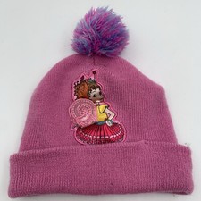 Disney Fancy Nancy Youth Beanie Pink Fairy