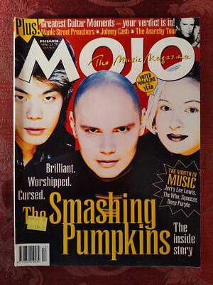 Rare MOJO Music Magazine December 1996 Smashing Pumpkins Johnny Cash