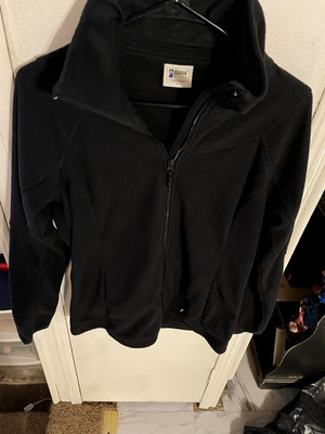 Alpine Design Women's  Size L Black Full Zip Fleece Jacket
