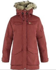 Fjallraven Women's Nuuk Parka Retails $500 Red Oak Size Large