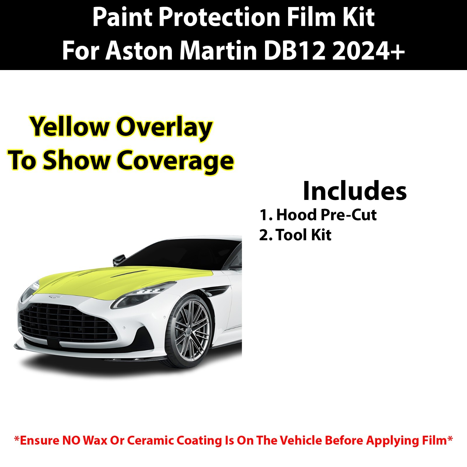 Pre Cut Paint Protection Film Clear Bra PPF Kit for Aston Martin 2024+