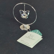 Crystocraft Butterfly New Boxed with Tags Simple Elegant Strass Swarovski Crysta