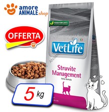 Farmina Cat Vet Life Naturel → Struvite Management - 5 KG - Croquettes Chat