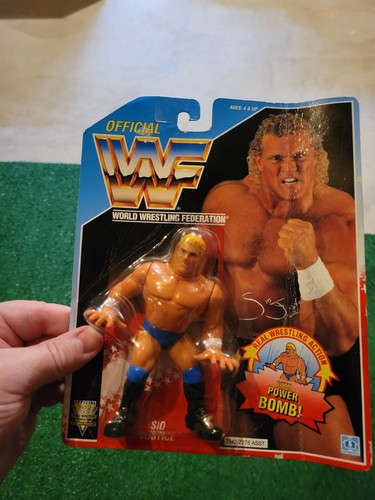sid justice wwe wwf hasbro sealed...