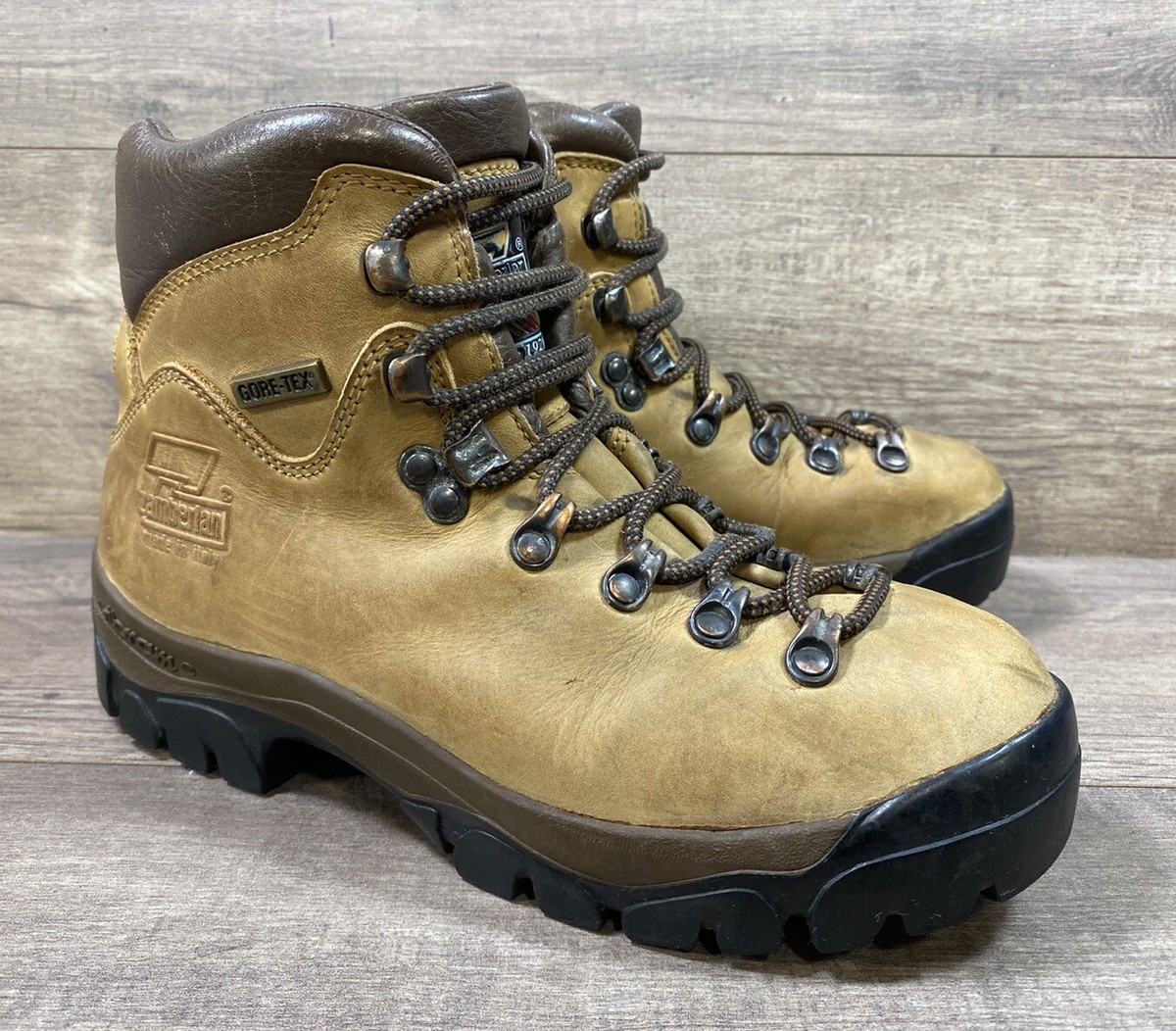 Zamberlan Gore-Tex Hiking Boots - Size 8 Mens/Womens 9 US  - Made in Italy TRAIL LITE GTX - Waxed Chestnut | Men main image 2