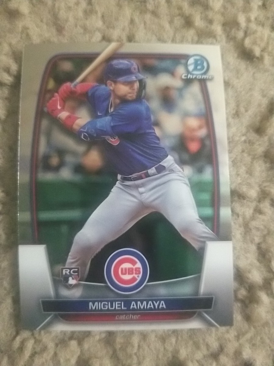 その他 Miguel Amaya Bowman chrome RC Auto /100 2023 BOWMAN CHROME BASEBALL WAVE REFRACTOR /100 RC MIGUEL