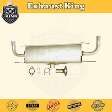 Flex Pipe Resonator Dual Muffler Exhaust System Fits 2007-2015 Mazda CX-9