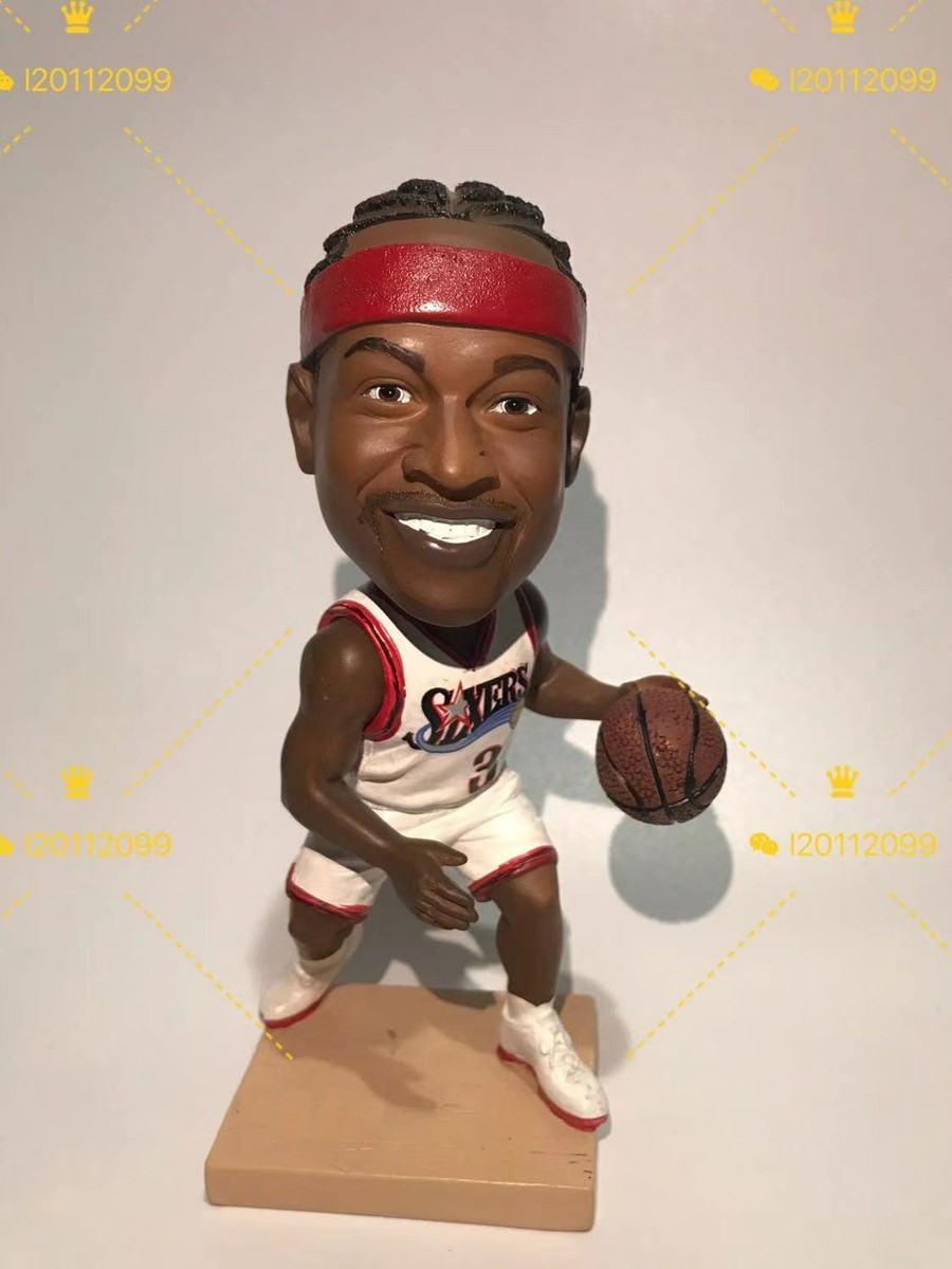 NBA Philadelphia 76ers Allen Iverson Action Figure Bobble