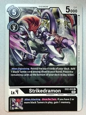 Digimon Digital Hazard Strikedramon EX2-032 C NM/M