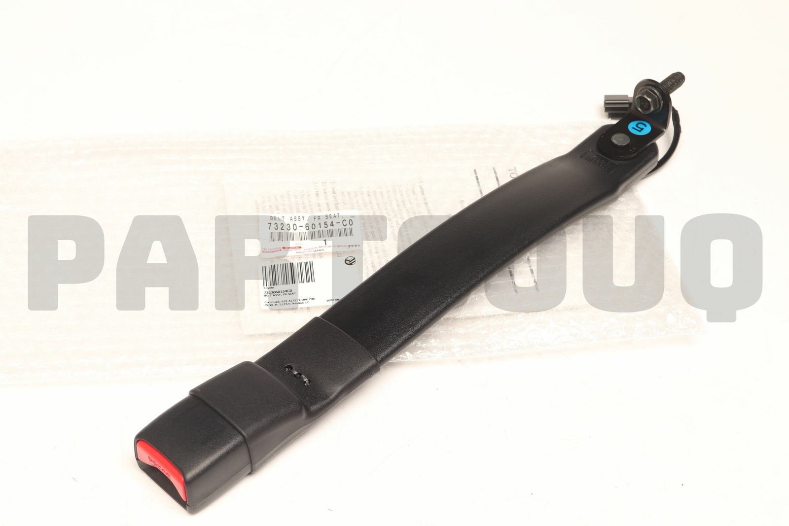 7323060154C0 Genuine Toyota BELT ASSY, FR SEAT 73230-60154-C0 | eBay 