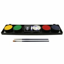 Diamond FX 6 Color Essential Face & Body Paint Palette