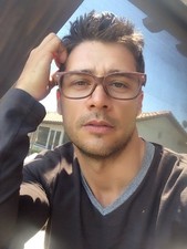 50's Vintage Retro Thick Frame Clear lenses Eyeglasses Glasses Men Women Eyewear