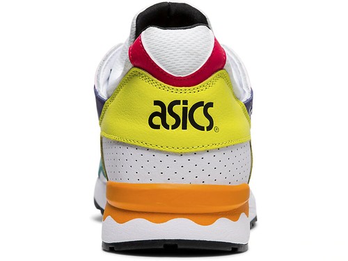 ASICS Gel Lyte V Mens Trainers White Multicolour SIZE 5 6 8.5 10 1191A227-100 - Picture 8 of 9