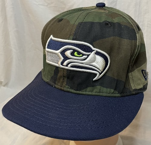 NFL Seattle Seahawks Camo Hat Cap 