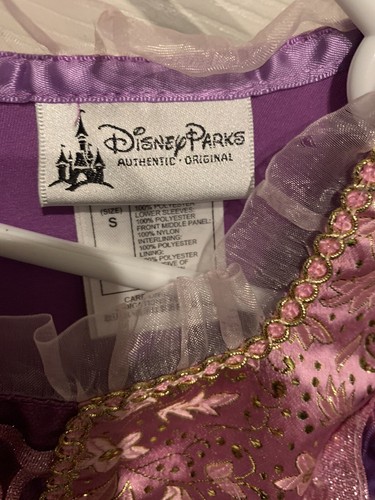 Disney Parks Rapunzel Costume Purple Dress Tangled Child Size Small 5/6 - Picture 12 of 12