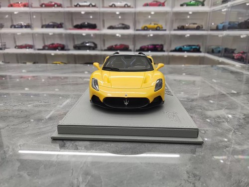 BBR Maserati MC20 CIELO Convertible Simulation Resin Car Model 1/18 - Picture 4 of 12