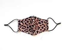 Premium Leopard Face Mask Animal Leo Print Adjustable Washable Breathable Unisex