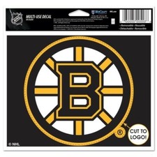 BOSTON BRUINS 5"X6" MULTI-USE DECAL PERFECT FOR WINDOWS