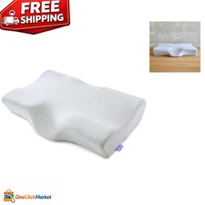 Therapeutic Memory Foam Cervical Pillow - Ideal for Neck Support  Alignment