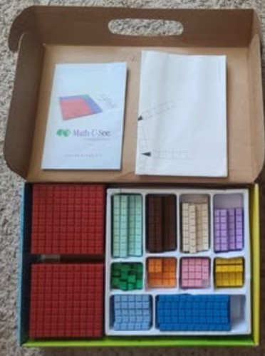 Math-U-See Integer Block Kit Manipulatives Demme Learning Homeschool Math