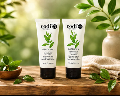 Codi - GreenTea Lotion 3.3oz/100ml Hand & Body Cream ( Pack of 2 )