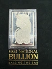 PAMP SUISSE 5 OZ SILVER BAR LADY FORTUNA - W/CASE & COA