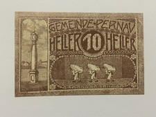 👀AUSTRIA 1920 10 HELLER BANKNOTE HIGH GRADE UNC SCARCE ANTIQUE .👀