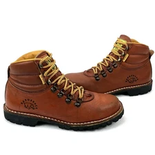 Jim Green Razorback Boots Full Grain Leather Lace Up Mens 11 US NICE CLEAN BOOT