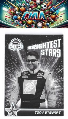 2009 Press Pass Eclipse #62 Tony Stewart Black and White