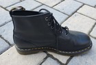 Dr. Martens 101 Smooth Black Leather 6-Eye Ankle Boots - Men’s Size 12 US — photo 5