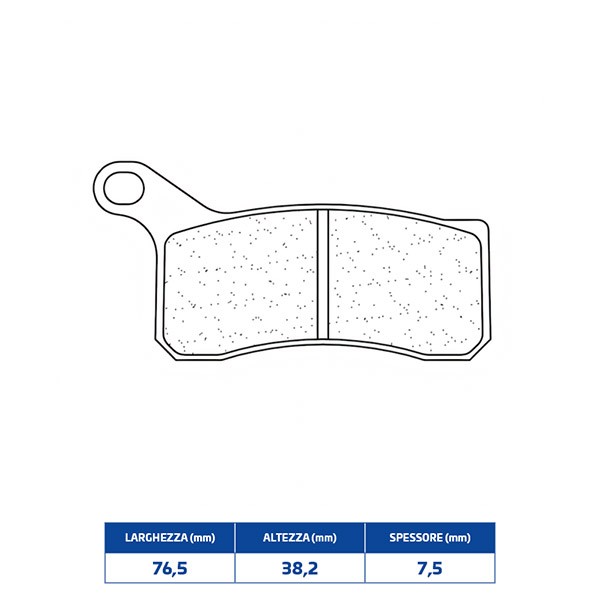 PASTIGLIE FRENO CL BRAKES 1204ATV1