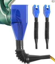 2 Pcs Funnels for Automotive Use, Flexible Draining Tool Snap Funnel, Draining O