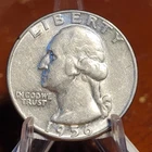 1956 Washington Quarter 90% SILVER NICE COIN