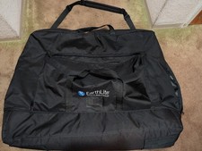 EarthLite Massage Table Carrying Case   Black-Good Condition 