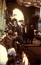 Jerusalem Old City Market vintage postcard w609