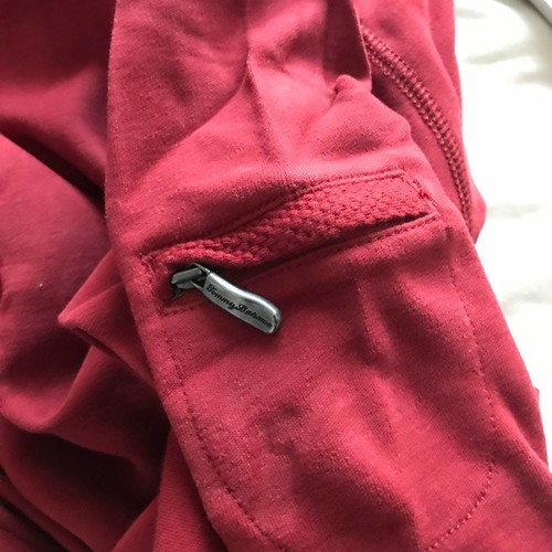 Tommy Bahama Pullover rot Pimabaumwolle Viertelreißverschluss L - Bild 10 von 14
