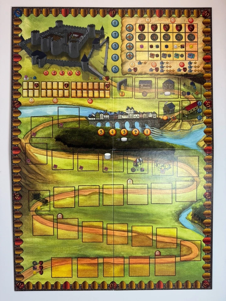 Caylus Board Game Ystari Rio Grande Games Medieval Strategy English/French 2005 - Image 3 of 4