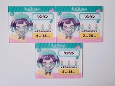 Sanrio My Melody Acrylic Card Linlin Official Game Party Goods New