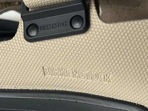 Birkenstock Tatacoa Birko-Flor Futura Men's Khaki Sandals Size 44 EUR/11 US - Picture 8 of 13