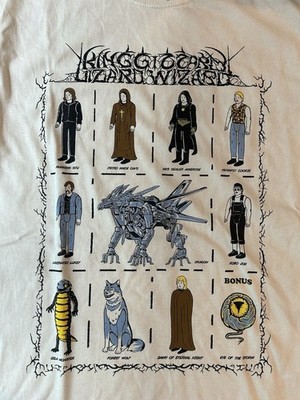 New King Gizzard And The Lizard Wizard Men Black S-235XL Tee 20D1746