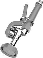 Dishwasher Pre Rinse Sprayer for Kitchen: Rnatflu Commercial Sink Grey Square 