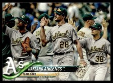 2018 Topps Oakland Athletics Oakland Athletics #580