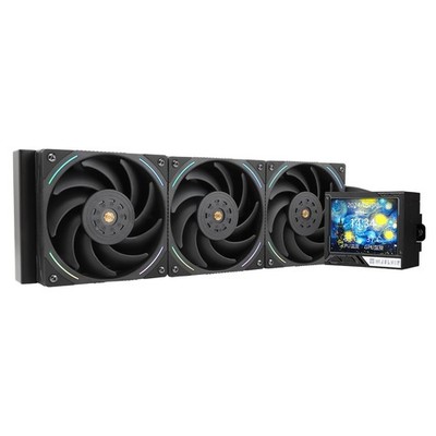 Thermalright Mjolnir Vision 360 ARGB Black AIO CPU Kühler 3,5 Zoll Display