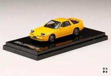 1/64 Scale Supra A70 2.5GT Twin Turbo Custom Yellow Miniature Car