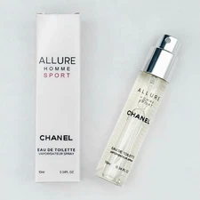 CHANEL Allure Homme Sport EDT Travel Size Spray 10ml/0.33oz - 100% Authentic